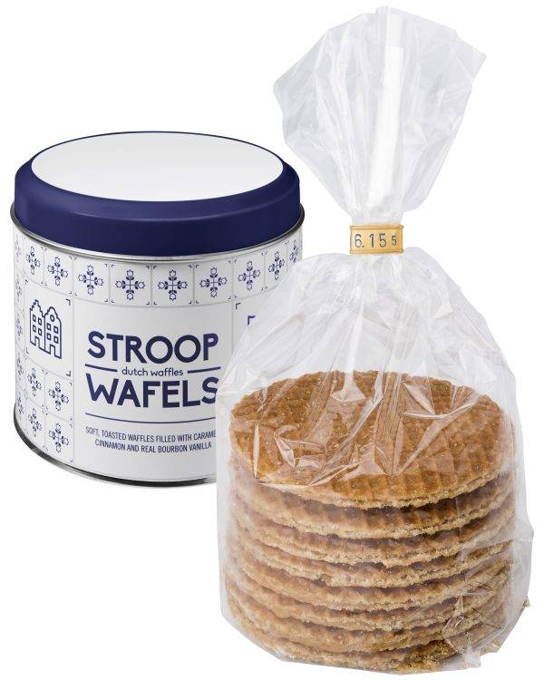 Boîte de gaufres au caramel William | 8 pièces