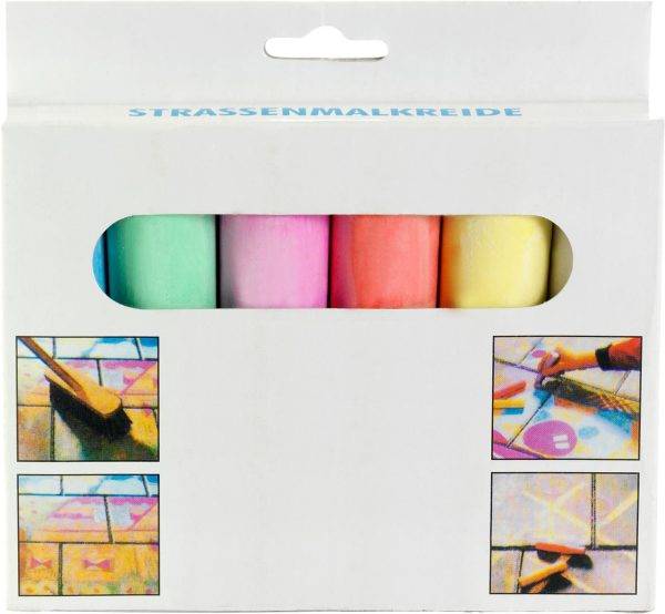 Craies de trottoir Ottilie | 6 couleurs