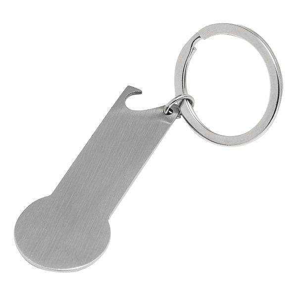 NO COIN - Porte clés décapsuleur jeton