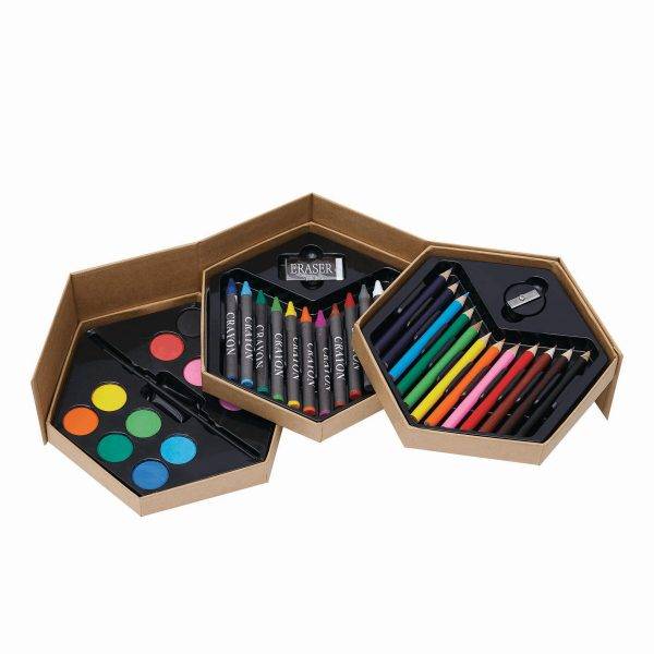 COLOURFUL LEVEL - Set de coloriage