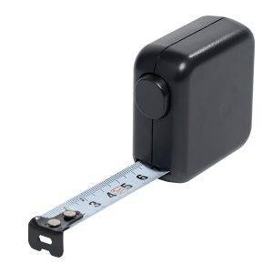 JASPER Tape Measure - JASPER Tape Measure, Mètre ruban personnalisé - Carte de visite plastique