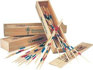 Jeu de mikado Cas | Bois personnalisé - Jeux d'intérieur