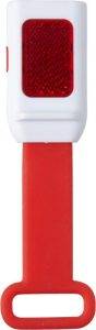 Lumière vélo Duncan | Plastique | 3+1 LED | Sangle silicone personnalisé - Bougies et lumières
