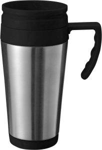 Mug de voyage double paroi Dev | 420 ml personnalisé - Accessoires de voyage