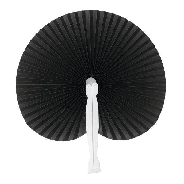 PEACOCK - Éventail pliable personnalisé - Carte de visite plastique