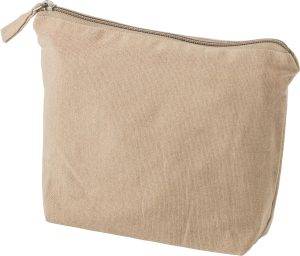 Pochette cosmétique Cressida | Coton recyclé 180 g/m² personnalisé - Cosmétiques
