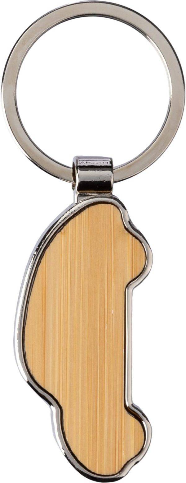Porte-clés Angelika | Bambou | Forme de voiture personnalisé - Portes clés