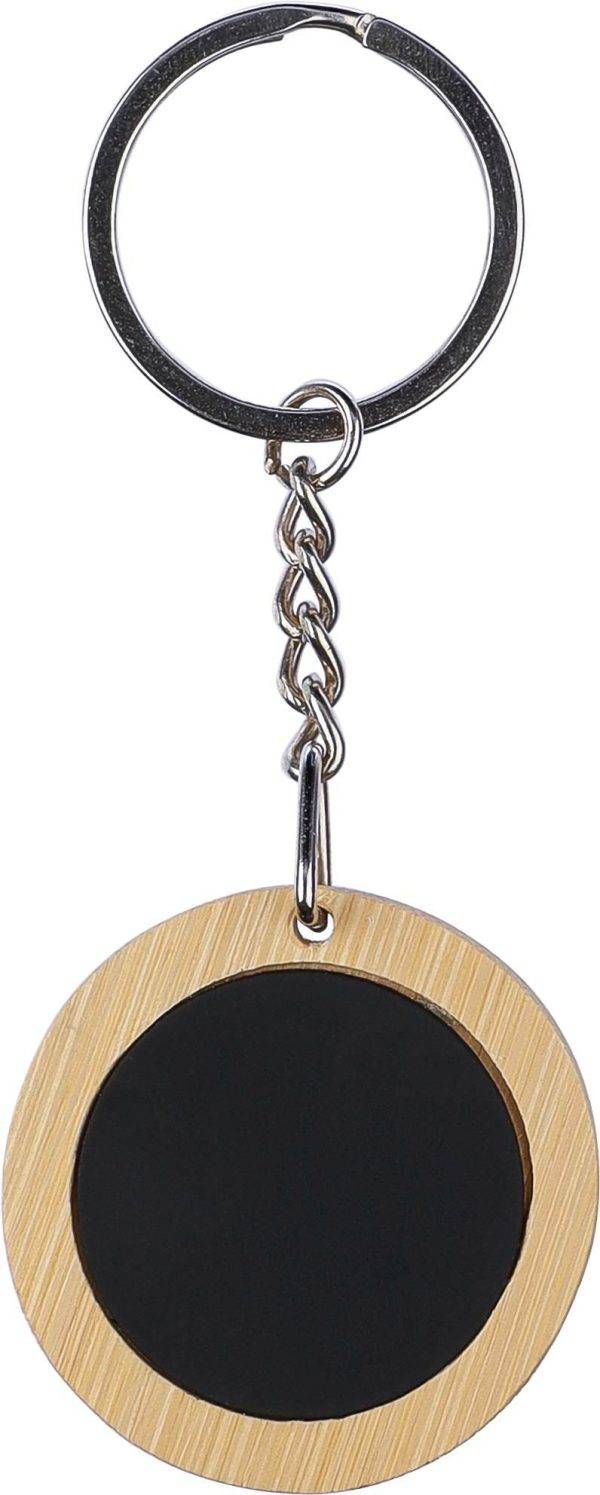 Porte-clés Gene | Bambou | Rond personnalisé - Portes clés