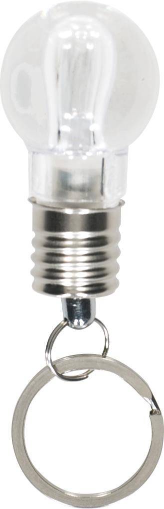 Porte-clés Hakeem | Plastique | Forme d'ampoule | LED personnalisé - Portes clés