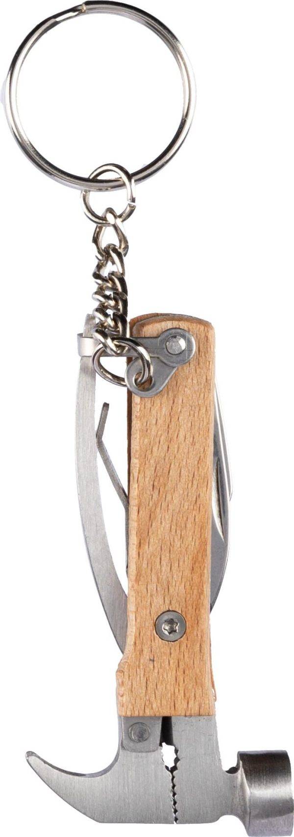 Porte-clés Heinrich | Bambou | Multi-outil personnalisé - Portes clés