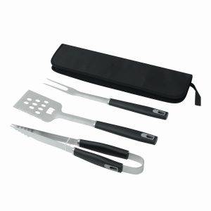 PRETTY BBQ - Couverts de barbecue en acier inoxydable personnalisé - Barbecue