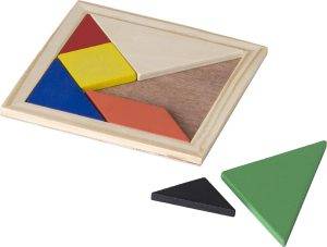 Puzzle d'intelligence Maximilian | Bois | 7 pcs personnalisé - Carte de visite bois