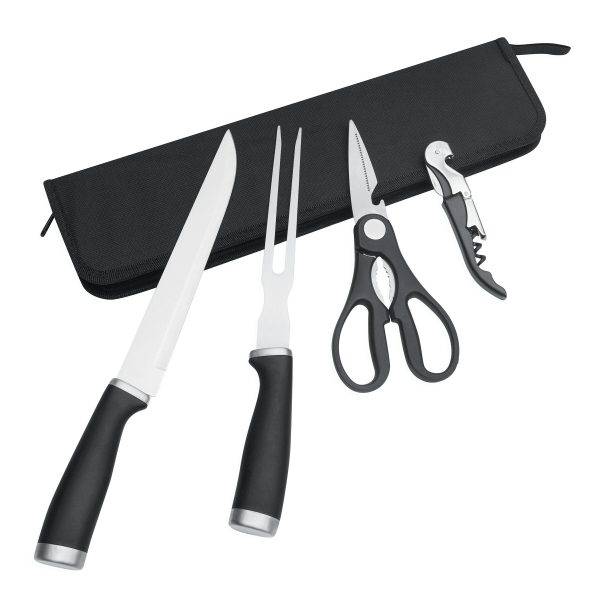 ROASTY - Ensemble de couverts en acier inoxydable, 4 pcs personnalisé - Ustensiles cuisine