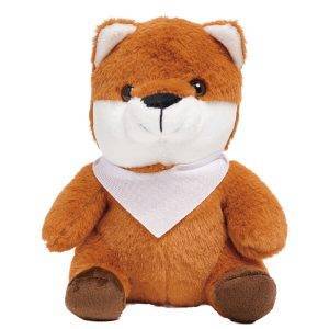 ROBIN Plush Fox - ROBIN Plush Fox, Renard en peluche personnalisé - Peluche