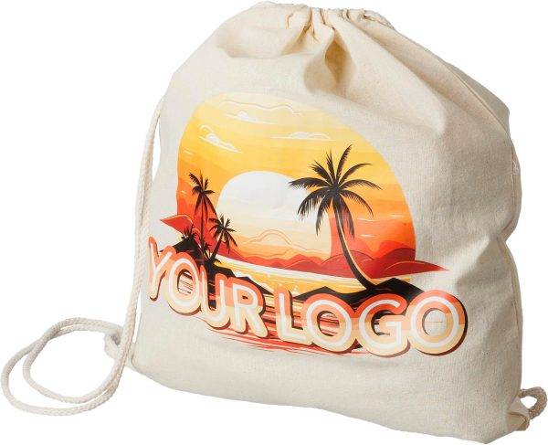 Sac à dos Dominique | Cordon | 10,5 l personnalisé - Sacs à cordons