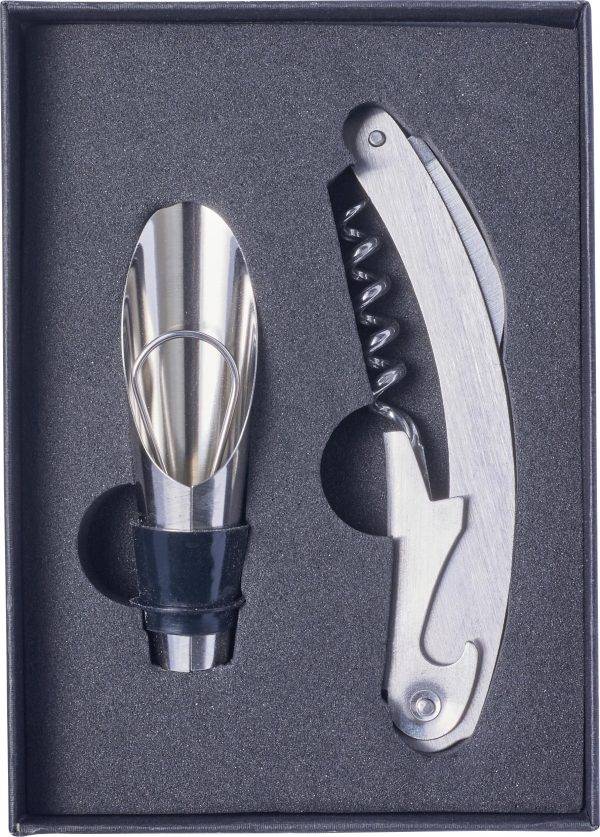 Set à vin Dale | 2 pièces personnalisé - Coffret Fromage et Vin