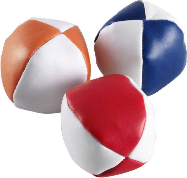 Set de jonglage Amiya | 3 balles | Pochette coton personnalisé - pochette
