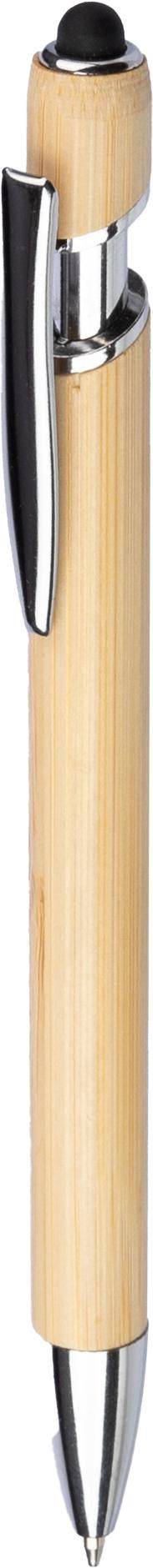 Stylo bille Manuela | Bambou | Stylet personnalisé - Stylos