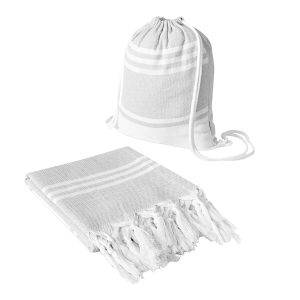 SUN & STEAM - Grande serviette de plage / serviette de sauna personnalisé - Accessoires de voyage