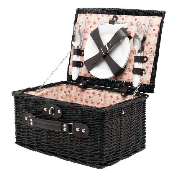 SUNSET PARK - Panier à pique-nique pour 2 personnes personnalisé - Pique-nique et camping