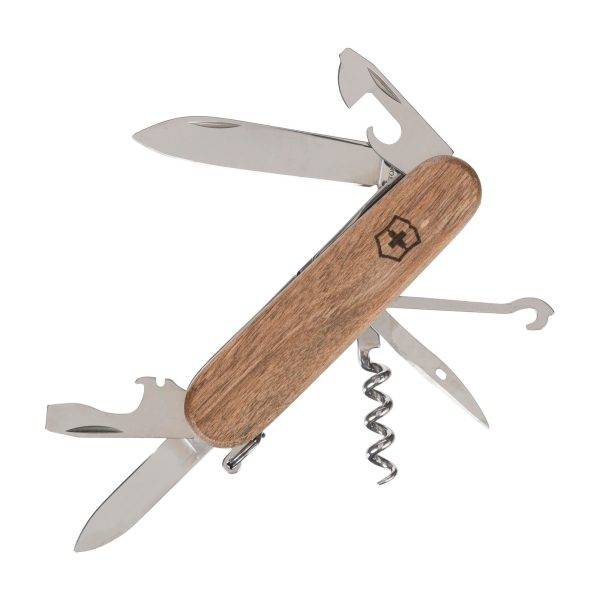 Victorinox couteau de poche Huntsman Wood | 13 pcs personnalisé - Uncategorized