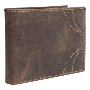 WILDERNESS I - Portefeuille en cuir véritable personnalisé - porte-carte