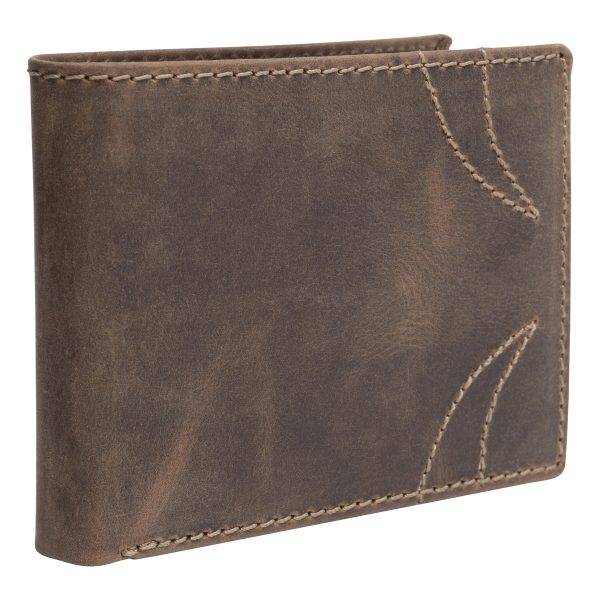 WILDERNESS I - Portefeuille en cuir véritable personnalisé - porte-carte