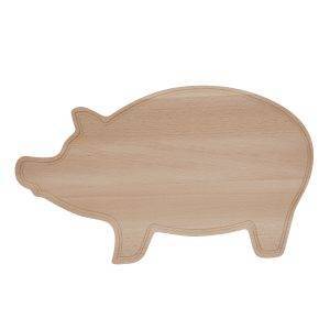 WOODEN PIGGY - Planche à découper personnalisé - Ustensiles cuisine