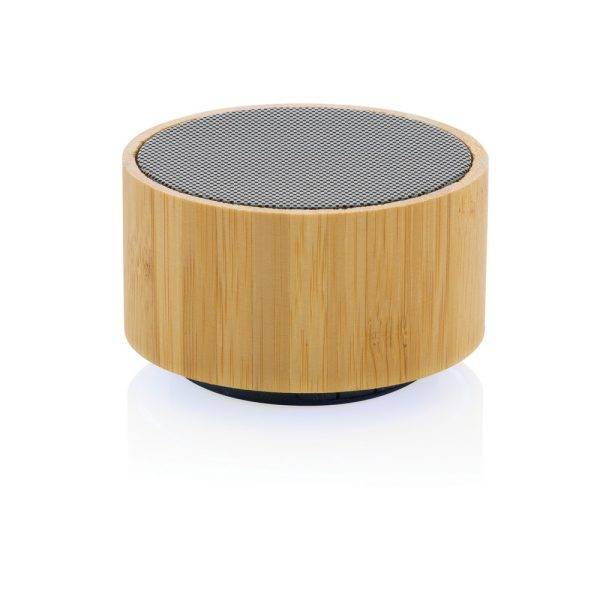 3W wireless speaker made with FSC® 100% bamboo casing personnalisable