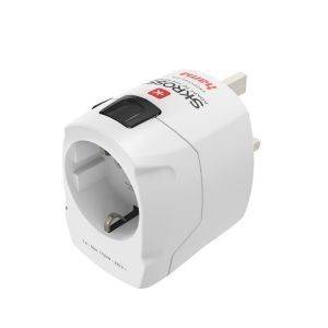 Adaptateur de voyage Skross for Hama Pro blanc personnalisable