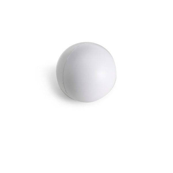Anti-stress 'balle' blanc personnalisable avec logo
