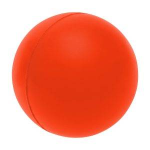 Anti-stress 'balle' Calum rouge personnalisable avec logo