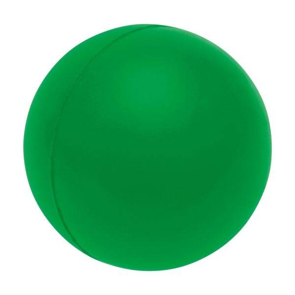 Anti-stress 'balle' Calum vert personnalisable avec logo