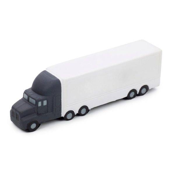 Anti-stress 'camion' blanc personnalisable avec logo