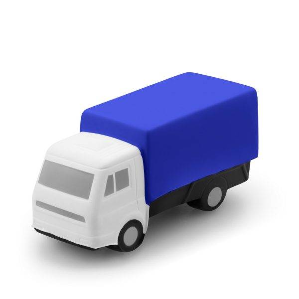 Anti-stress 'camion' Lulia bleu marine personnalisable avec logo