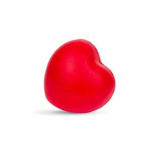 Anti-stress 'coeur' Emmet rouge personnalisable avec logo