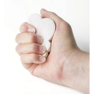 Anti-stress nuage blanc personnalisable avec logo