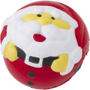 Anti-stress "Père Noël" rouge personnalisable avec logo