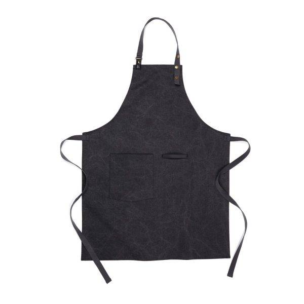 Apron made of 40 % recycled polyester and 60 % personnalisable