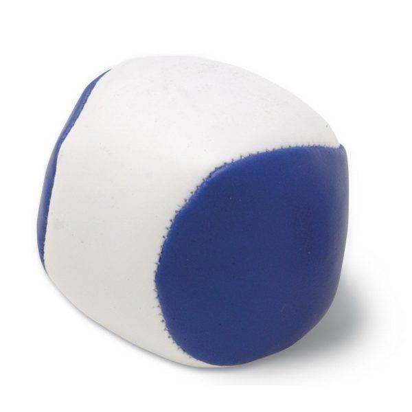 Balle de jonglage bleu marine personnalisable avec logo