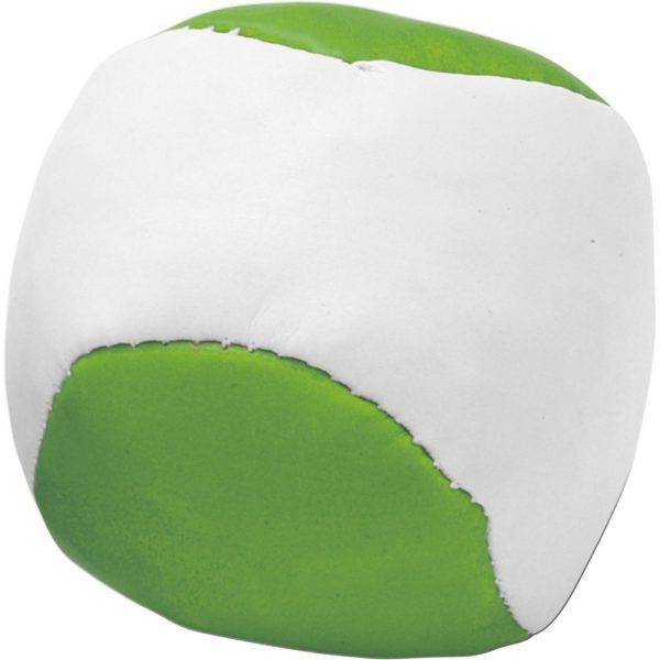 Balle de jonglage vert claire personnalisable avec logo