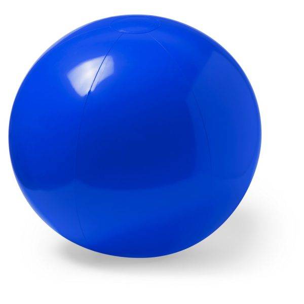 Ballon de plage gonflable bleu marine personnalisable avec logo