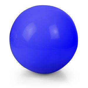 Ballon de plage gonflable Brianda bleu marine personnalisable