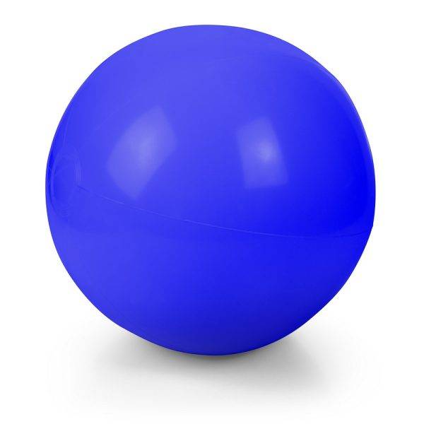 Ballon de plage gonflable Brianda bleu marine personnalisable