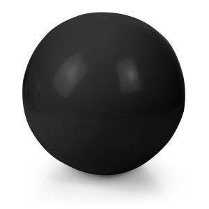 Ballon de plage gonflable Brianda noir personnalisable avec logo