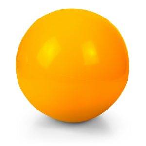 Ballon de plage gonflable Brianda orange personnalisable avec logo