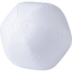 Ballon de plage gonflables blanc personnalisable avec logo
