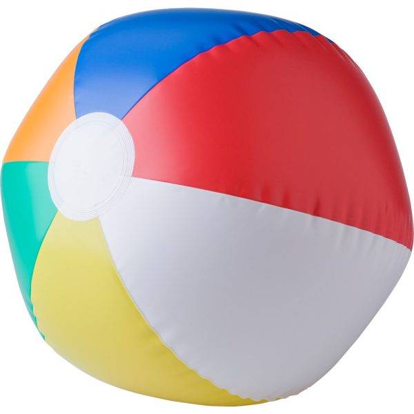Ballon de plage gonflables multicolore personnalisable avec logo
