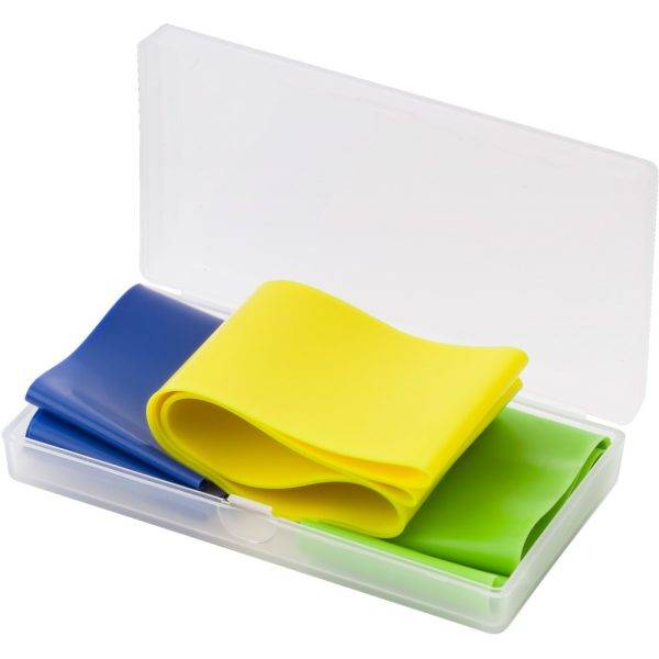 Bandes de résistance, 3 pièces multicolore personnalisable avec logo