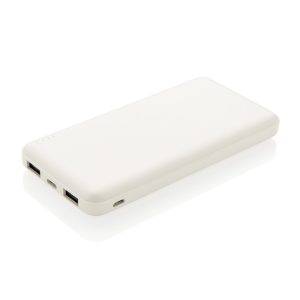 Batterie de secours de poche 10.000 mAh blanc personnalisable